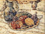Paul Signac The still life having fruit china oil painting artist